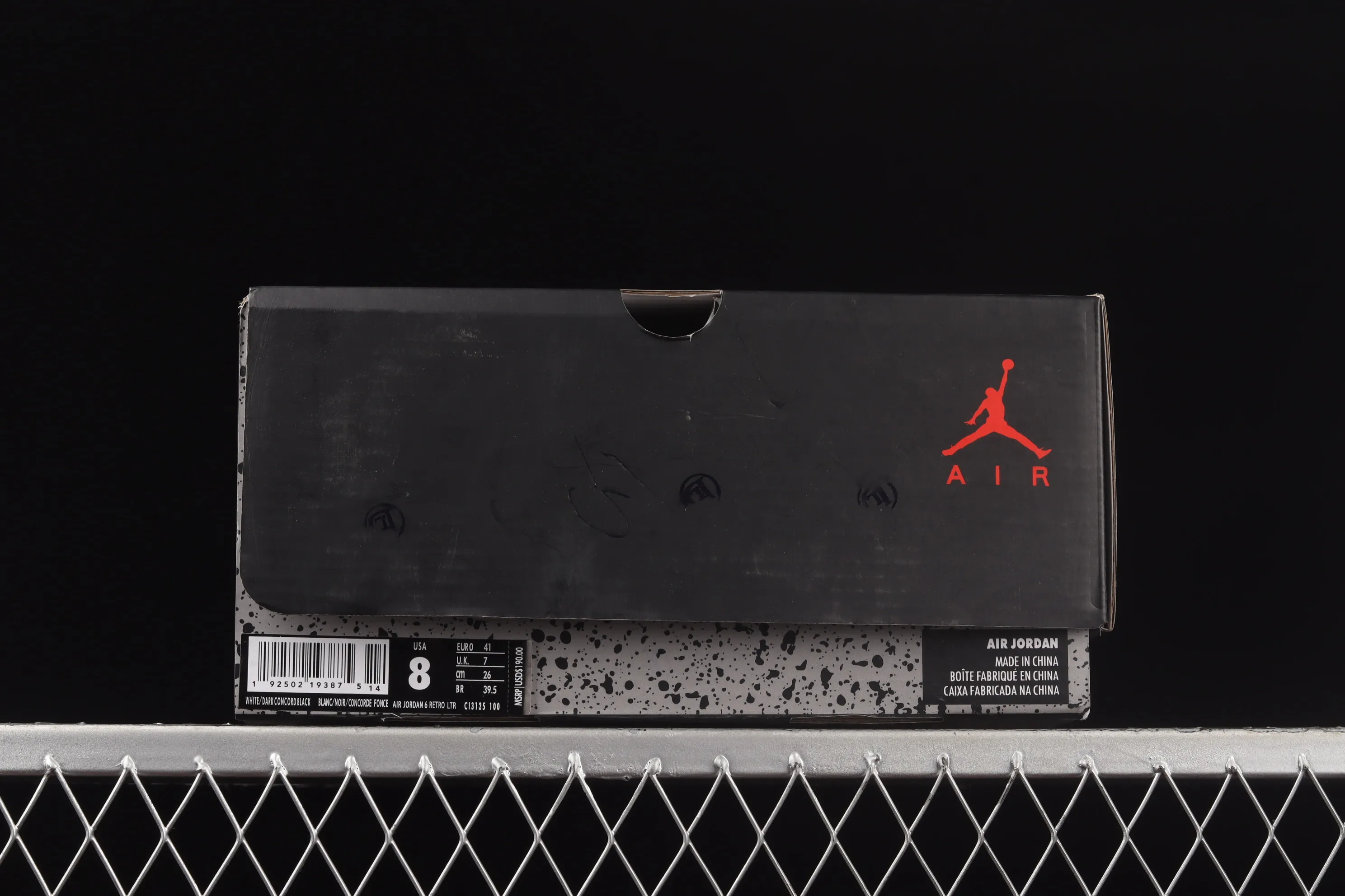 All Categories Air Jordan Jordan Series Basketball Shoes Air Jordan 6 Air Jordan 6 "FLINT" AJ6 Joe 6 Flint Ultraviolet Basketball Shoes CI3125-100